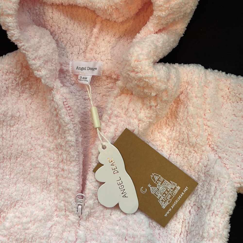 Angel Dear 0-6 month pink jacket - Picture 2 of 2